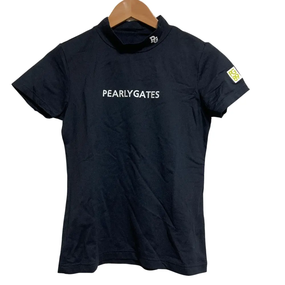 25AW PEARLYGATES パーリーゲイツ ロゴプリント ハイネックシャツ サイズ1 ブラックの買取実績【2026年2月買取】
