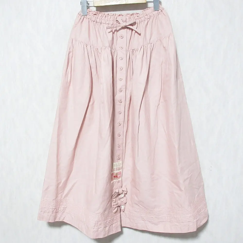 PINK HOUSE ピンクハウス ネーム使いティアードスカート A2101FSY230 ピンク