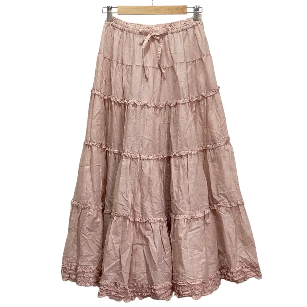 23AW PINK HOUSE ピンクハウス ローンティアードスカート A2133FSY566 ピンク