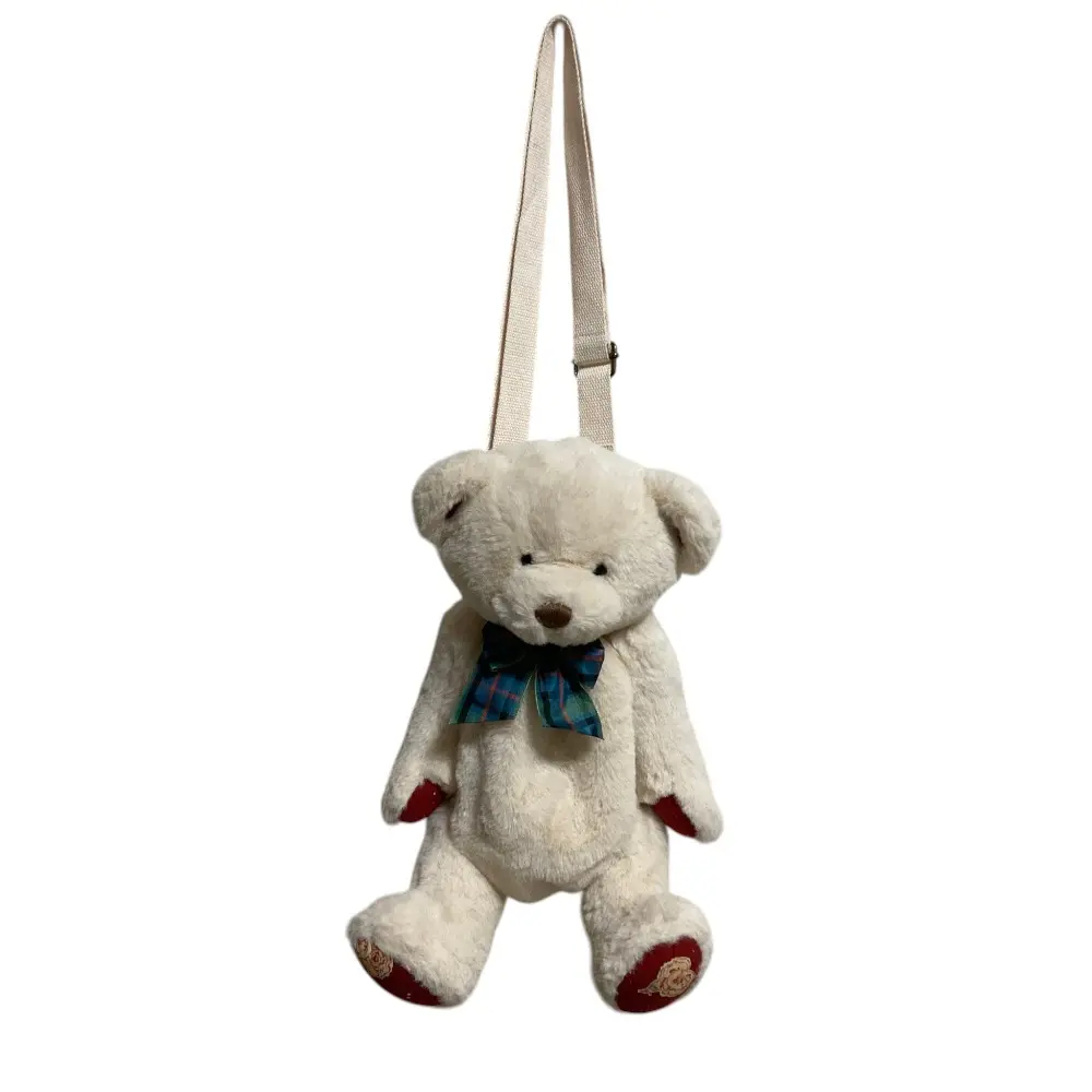 PINK HOUSE ピンクハウス テディベア Bear fluffy ２WAYバッグ A2113PBG938 ホワイト