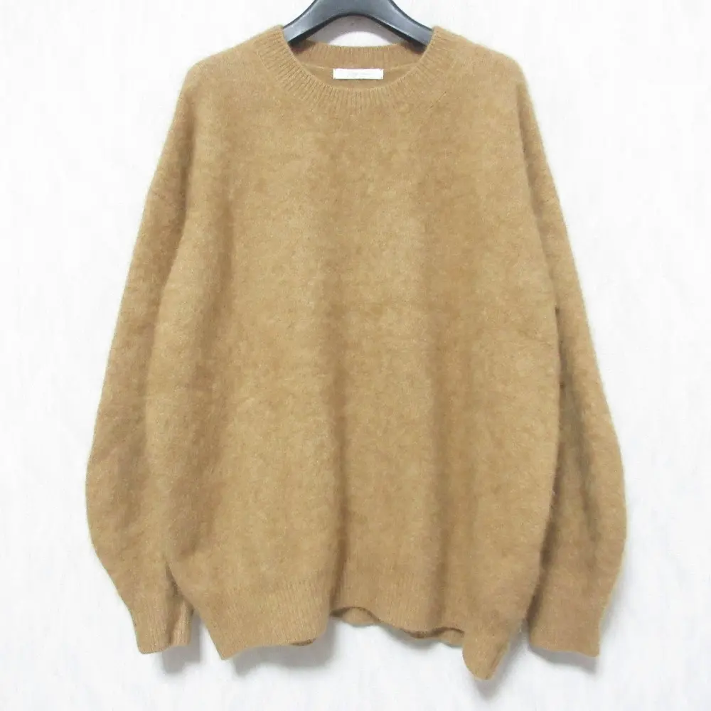 21AW Plage de charme  プラージュ ドゥ シャルム ウール ニット セーター 21080922103040 キャメル