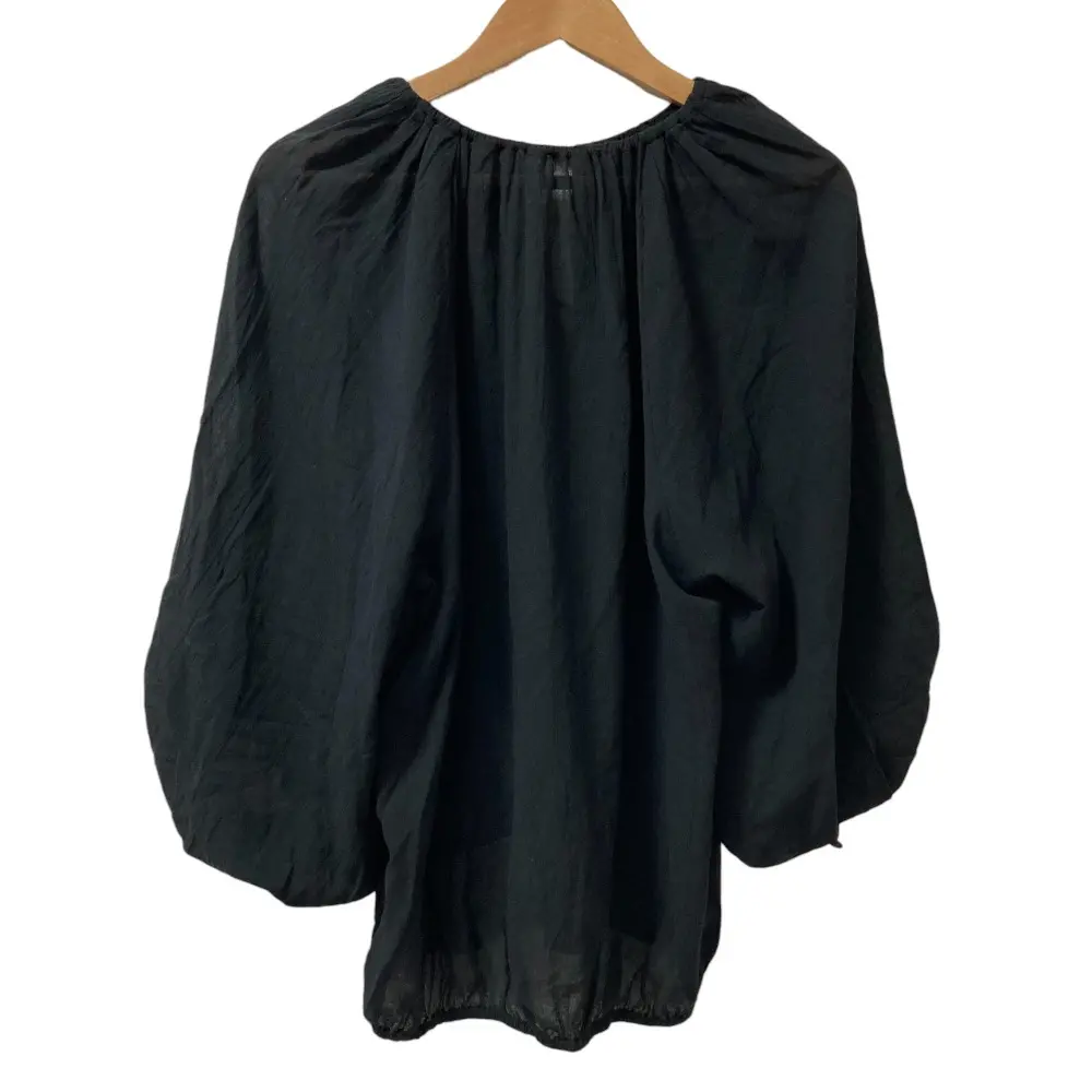 Plage プラージュ カフタン 長袖 ブラウス フリーサイズ ブラック