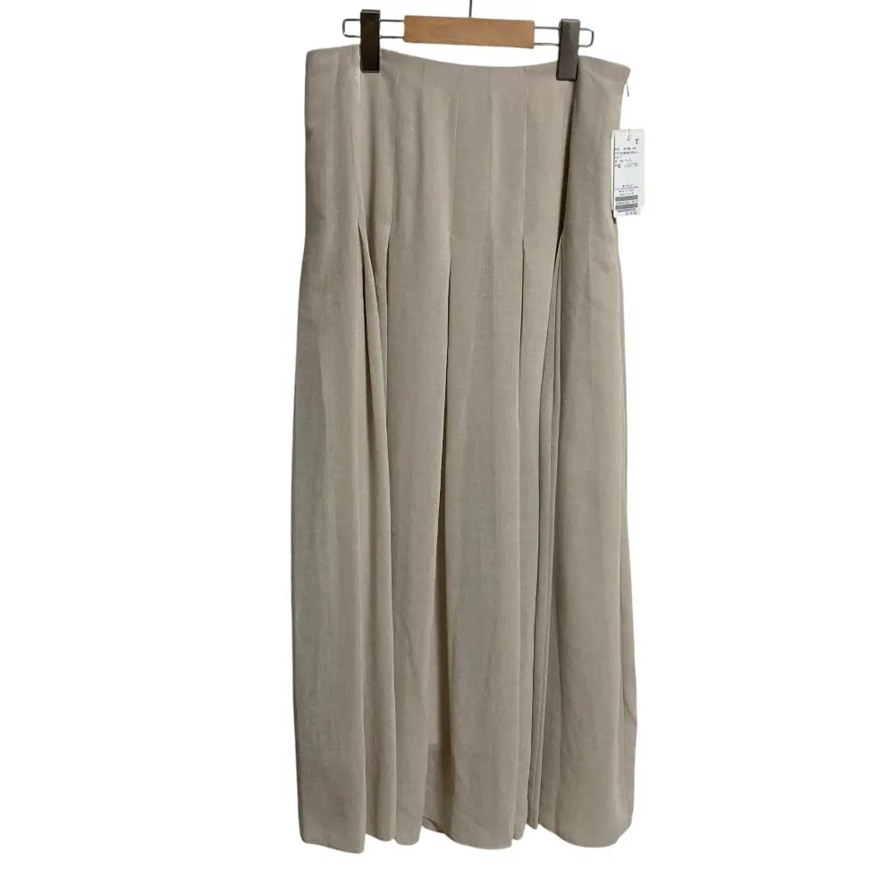 23AW Plage プラージュ シアータックロングスカート ベージュ 