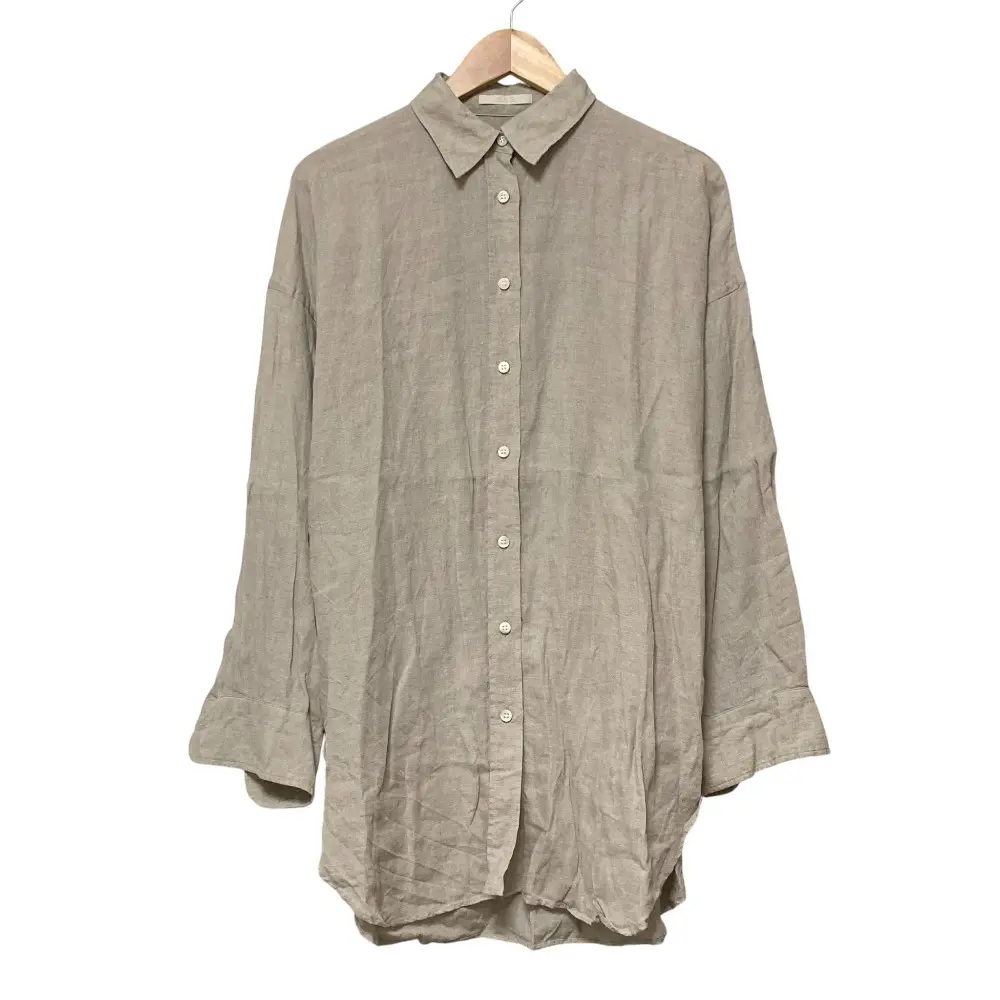 24SS PLAGE プラージュ Linen Dolman リネン ドルマンスリーブ 長袖 シャツ ブラウス グレージュ