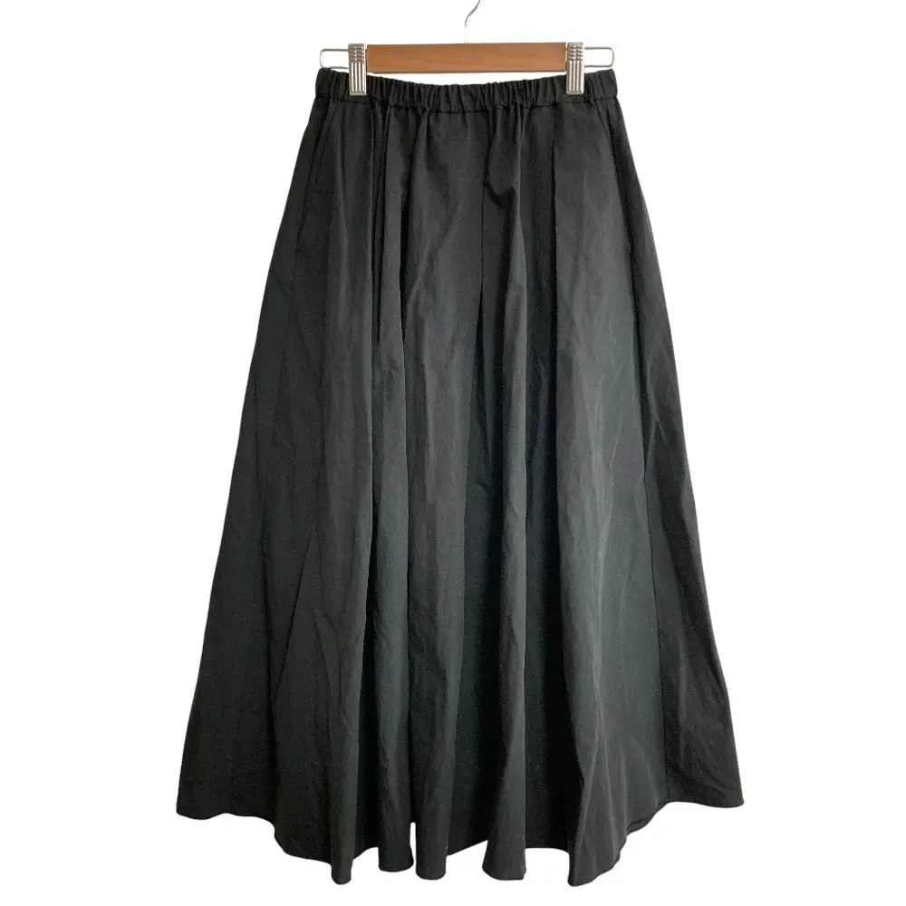 25SS PLAGE プラージュ typewriter cropped フレア ギャザースカート 36 ブラックの買取実績【2025年9月買取】