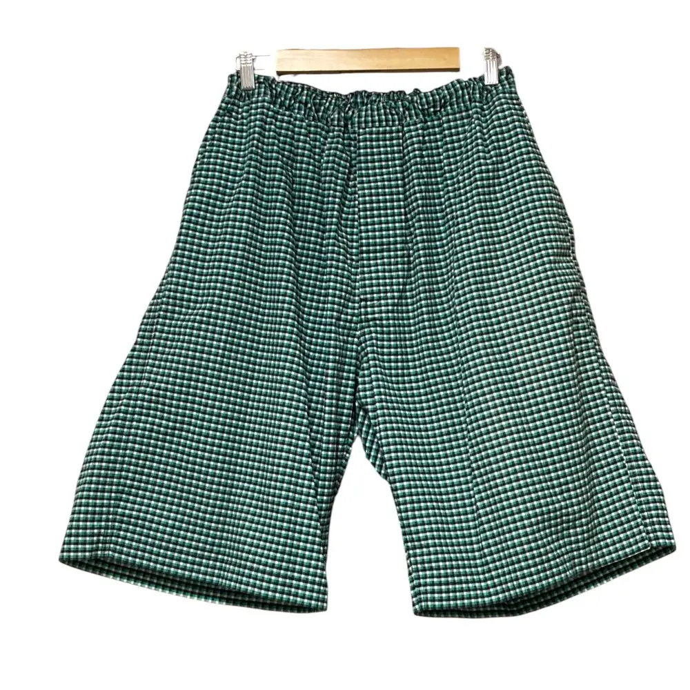 PLAN C プランシー チェック イージー ハーフパンツ ショートパンツ PNCAD10C00TC085 サイズ40 グリーン