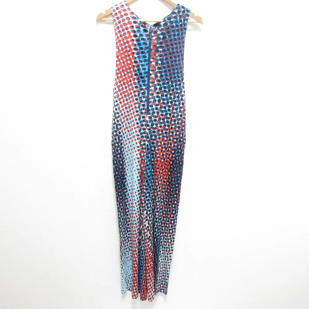 15AW PLEATS PLEASEプリーツプリーズ 変則 ドット柄 ジャンプスーツ オールインワン PP53-JI596 サイズ2 マルチカラー