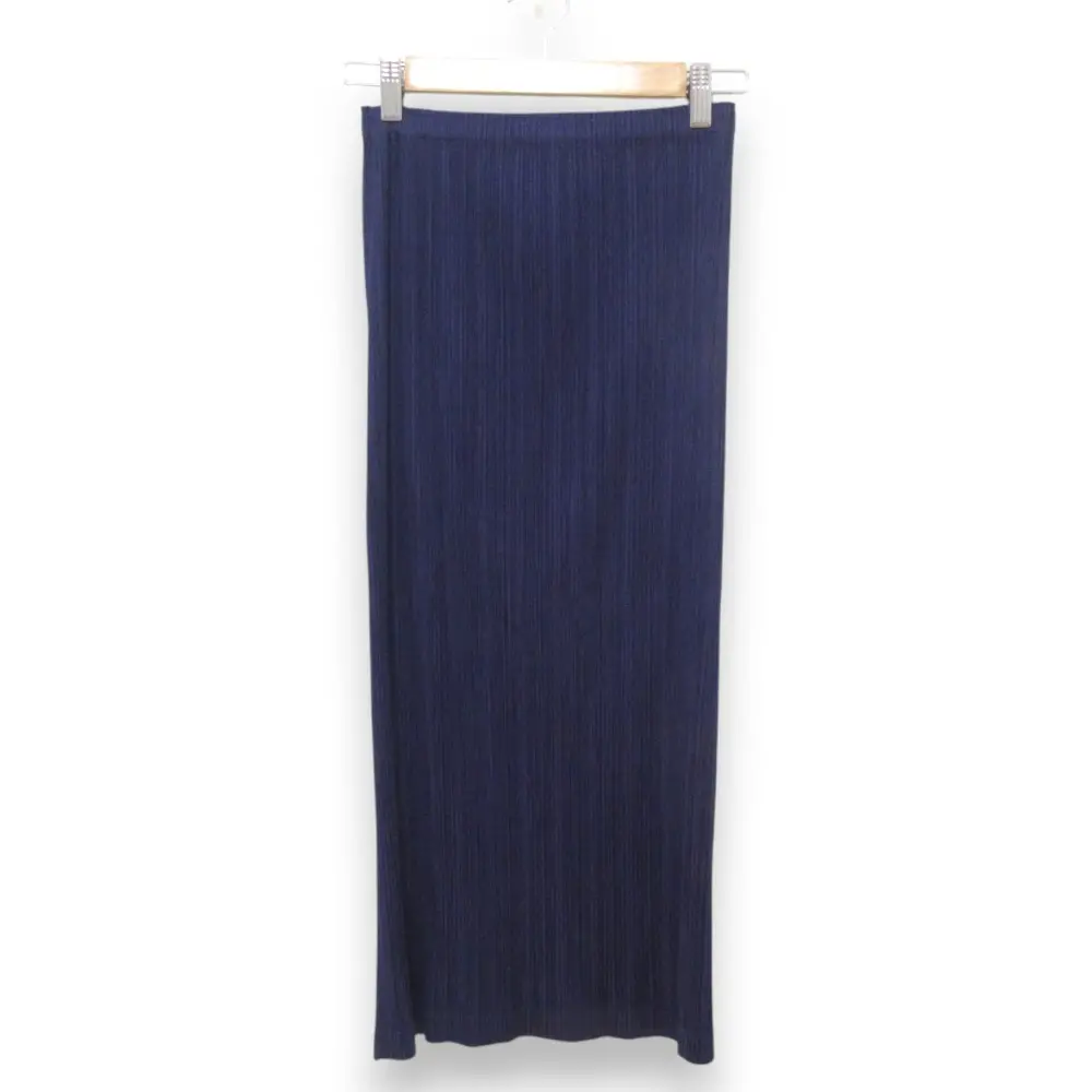 PLEATS PLEASE ISSEY MIYAKE プリーツプリーズ イッセイミヤケ ロング丈 プリーツイージースカート PP73-JG445 サイズ2 パープル