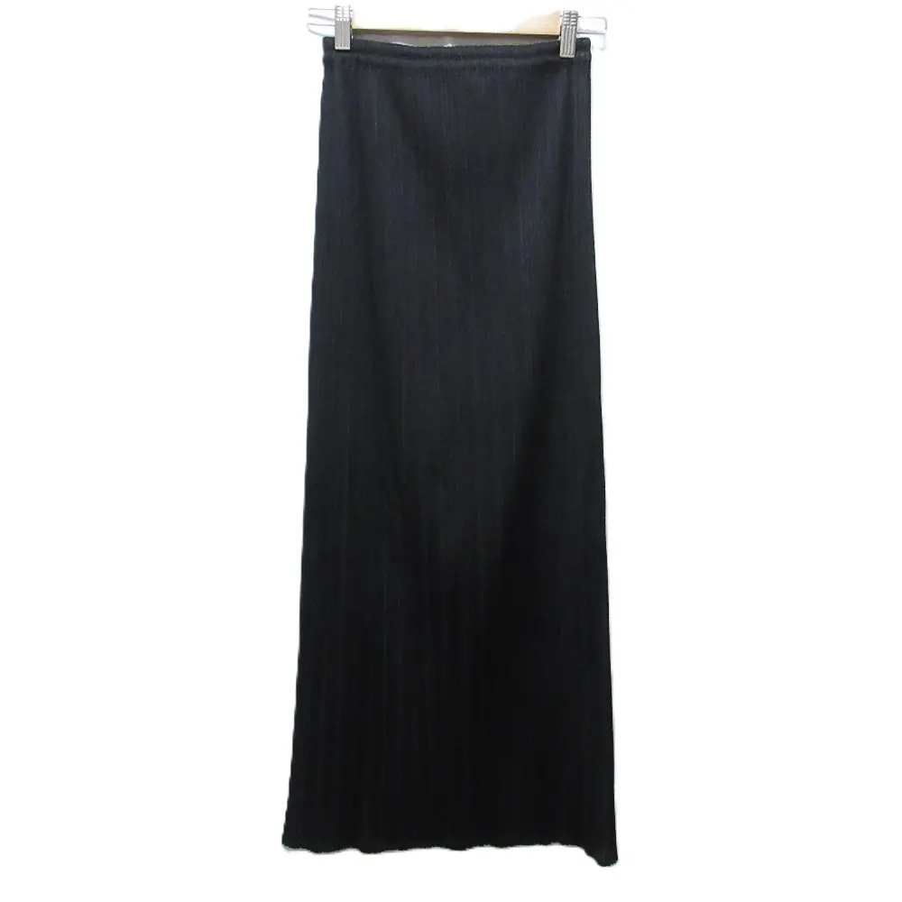 PLEATS PLEASE ISSEY MIYAKE プリーツプリーズ イッセイミヤケ イージーウエスト ロングプリーツスカート 3 ブラック
