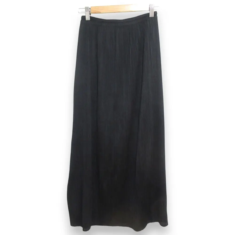 PLEATS PLEASE ISSEY MIYAKE プリーツプリーズ イッセイミヤケ ロング丈 イージースカート PP05-JG001 サイズ3 ブラック
