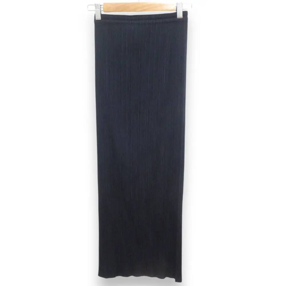 PLEATS PLEASE ISSEY MIYAKE プリーツプリーズ イッセイミヤケ ロング丈 イージースカート PP05-JG001 サイズ3 ネイビー