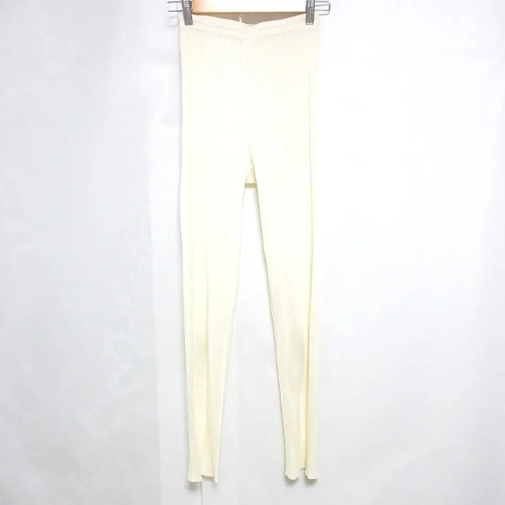 PLEATS PLEASE ISSEY MIYAKE プリーツプリーズ イッセイミヤケ スリム イージーパンツ スラックス PP05-JF003 3 ライトベージュ