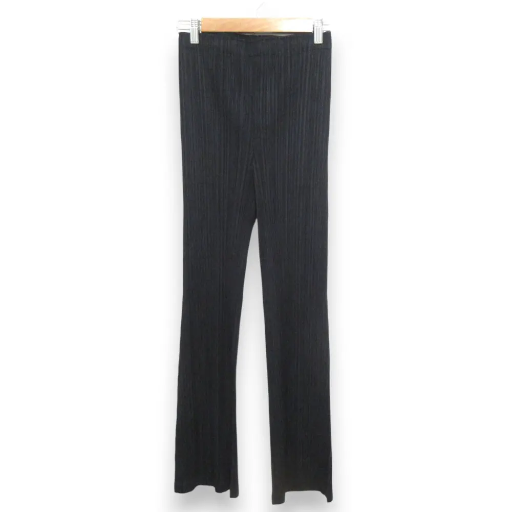 23AW PLEATS PLEASE ISSEY MIYAKE プリーツプリーズ イッセイミヤケ FORWARD 3 イージーフレアパンツ PP33JF444 5 ブラック