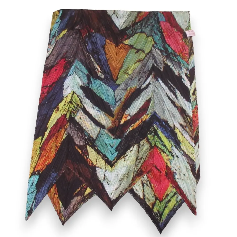 PLEATS PLEASE ISSEY MIYAKE プリーツプリーズ イッセイミヤケ ロングスカーフ ストール PP42-AD101 マルチカラー