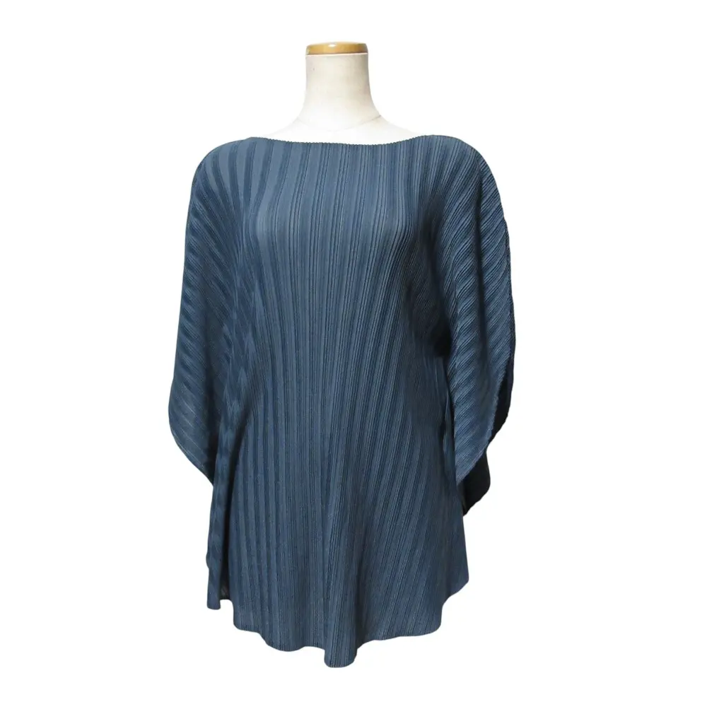 PLEATS PLEASE プリーツプリーズ イッセイミヤケ サークルカットソー PP53-FK332 グリーン系