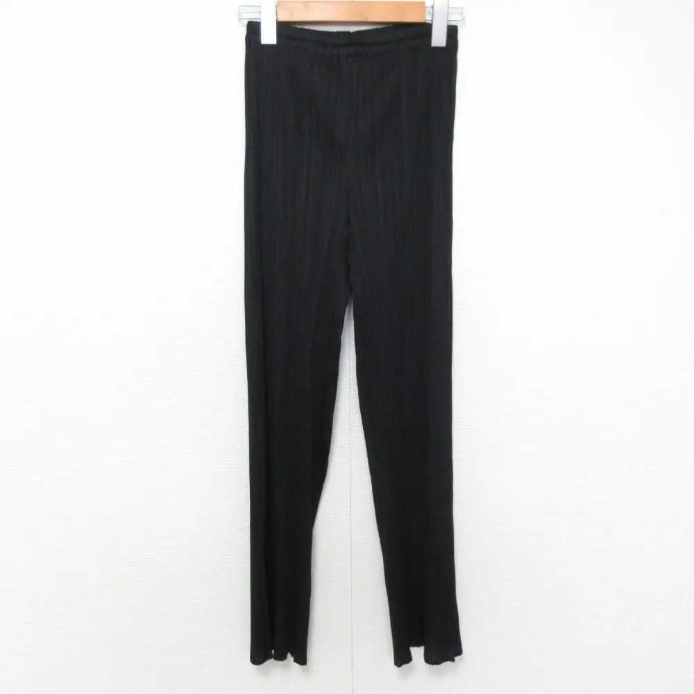 PLEATS PLEASE プリーツプリーズ イッセイミヤケ イージーパンツ PP04-JF643 サイズ1 ブラック