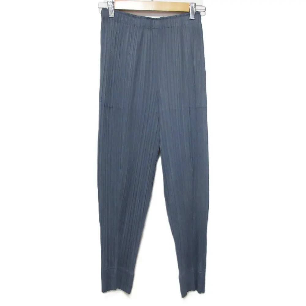 22AW PLEATS PLEASE ISSEY MIYAKE プリーツプリーズイッセイミヤケ プリーツ テーパードパンツ PP23JF115 サイズ3 グレー
