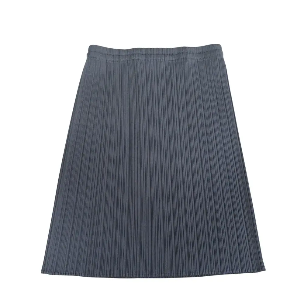 PLEATS PLEASE ISSEY MIYAKE プリーツプリーズ イッセイミヤケ ミニスカート PP05-JG002 サイズ3 グレー