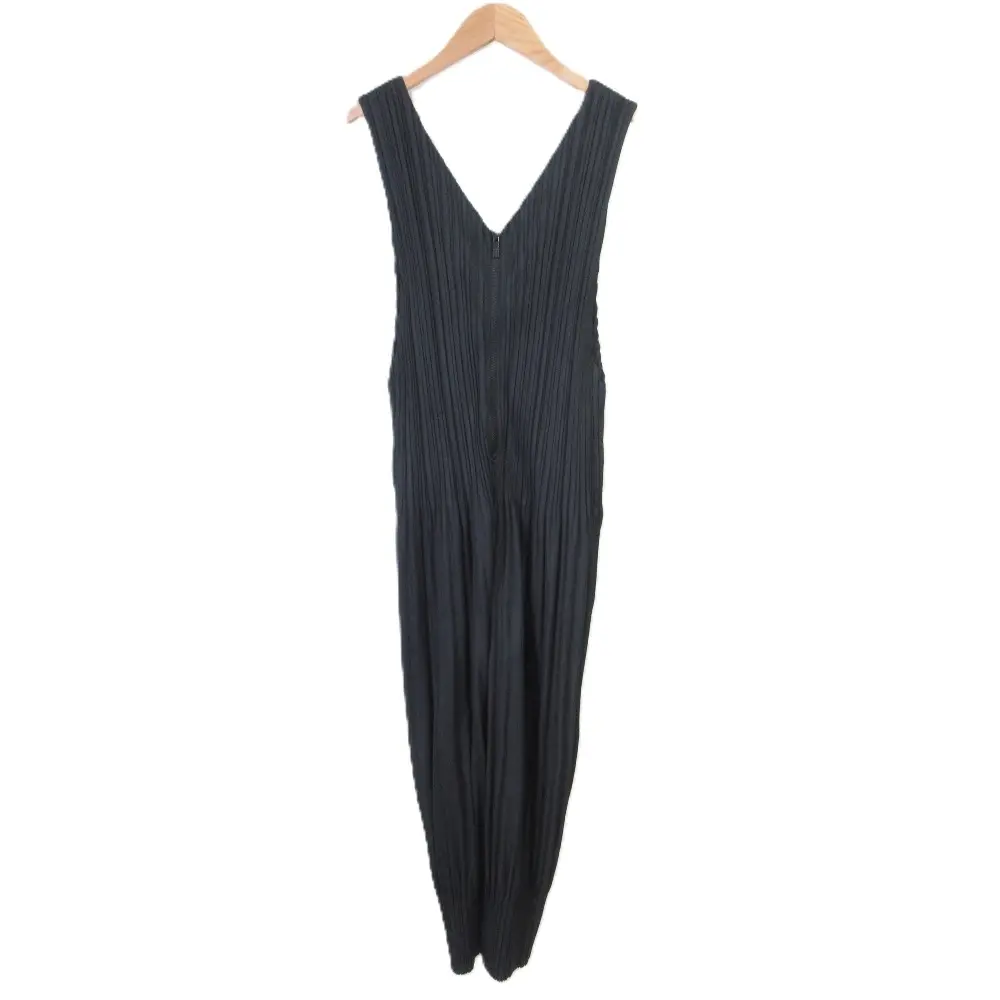 25SS PLEATS PLEASE ISSEY MIYAKE プリーツプリーズ FLUFFY BASICS JUMPSUIT ジャンプスーツ オールインワン 2サイズ ブラック