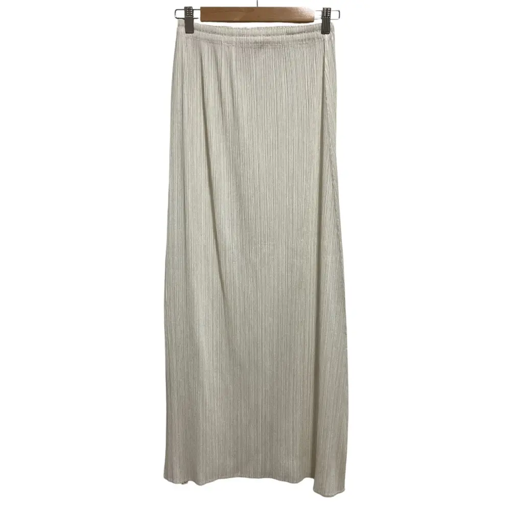PLEATS PLEASE ISSEY MIYAKE プリーツプリーズ イッセイミヤケ ロングスカート PP14-JG694 サイズ4 ホワイト