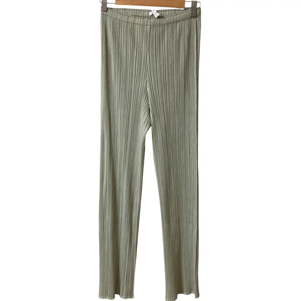 PLEATS PLEASE ISSEY MIYAKE プリーツプリーズ イッセイミヤケ イージーパンツ PP33-JF174 サイズ4 グレー