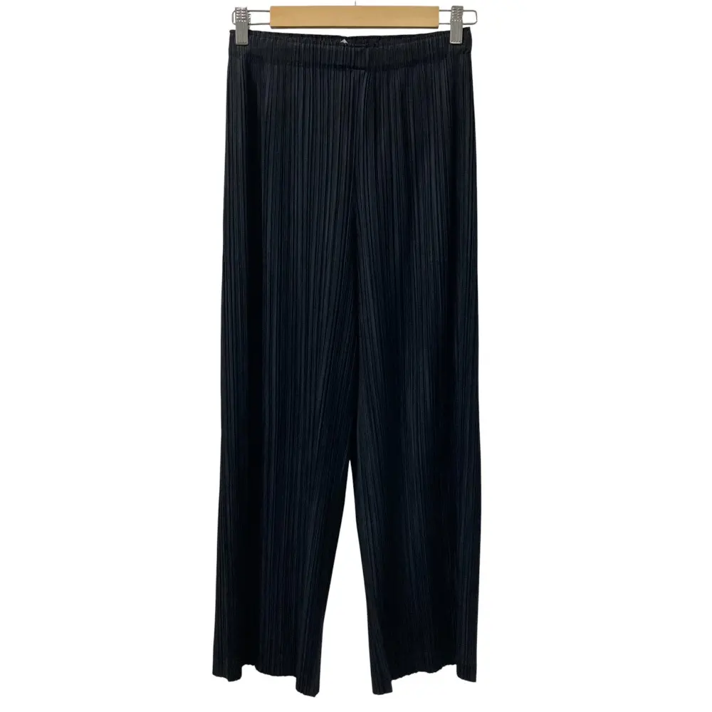 23SS PLEATS PLEASE ISSEY MIYAKE プリーツプリーズ イッセイミヤケ プリーツイージーパンツ PP31JF382 サイズ3 ブラック