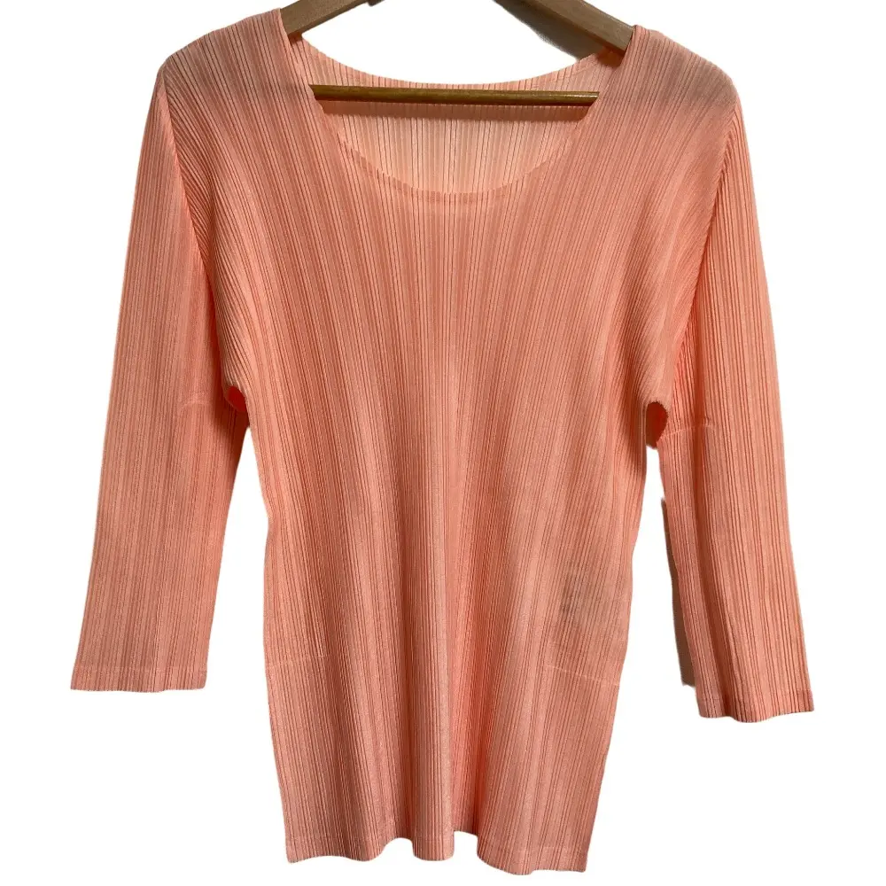 PLEATS PLEASE ISSEY MIYAKE プリーツプリーズ イッセイミヤケ カットソー サイズ3 ピンク