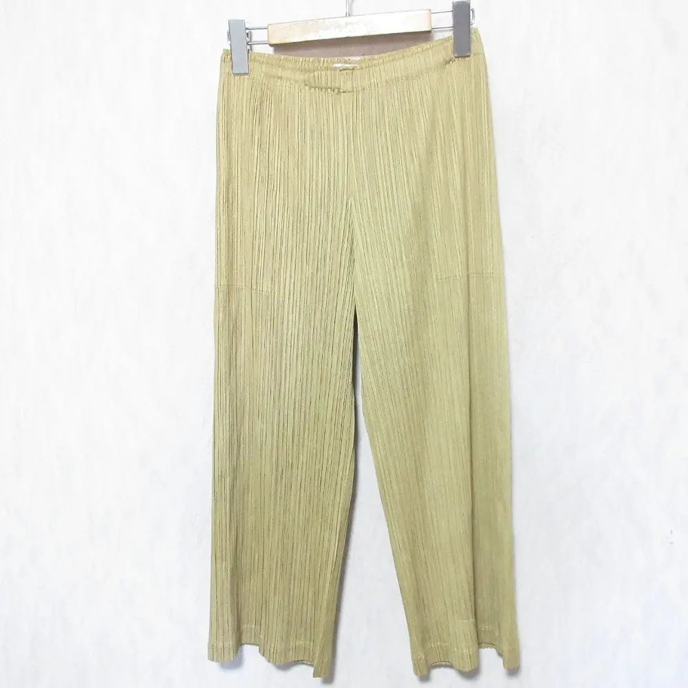 PLEATS PLEASE ISSEY MIYAKE プリーツプリーズ イッセイミヤケ イージーパンツ スラックス PP33-JF403 サイズ4 ベージュ 