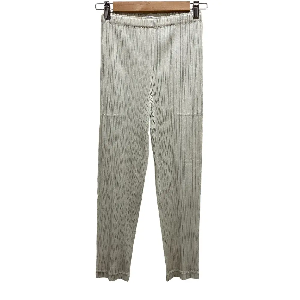 ISSEY MIYAKE PLEATS PLEASE イッセイミヤケ プリーツプリーズ イージーウエスト パンツ SIZE1 ベージュ