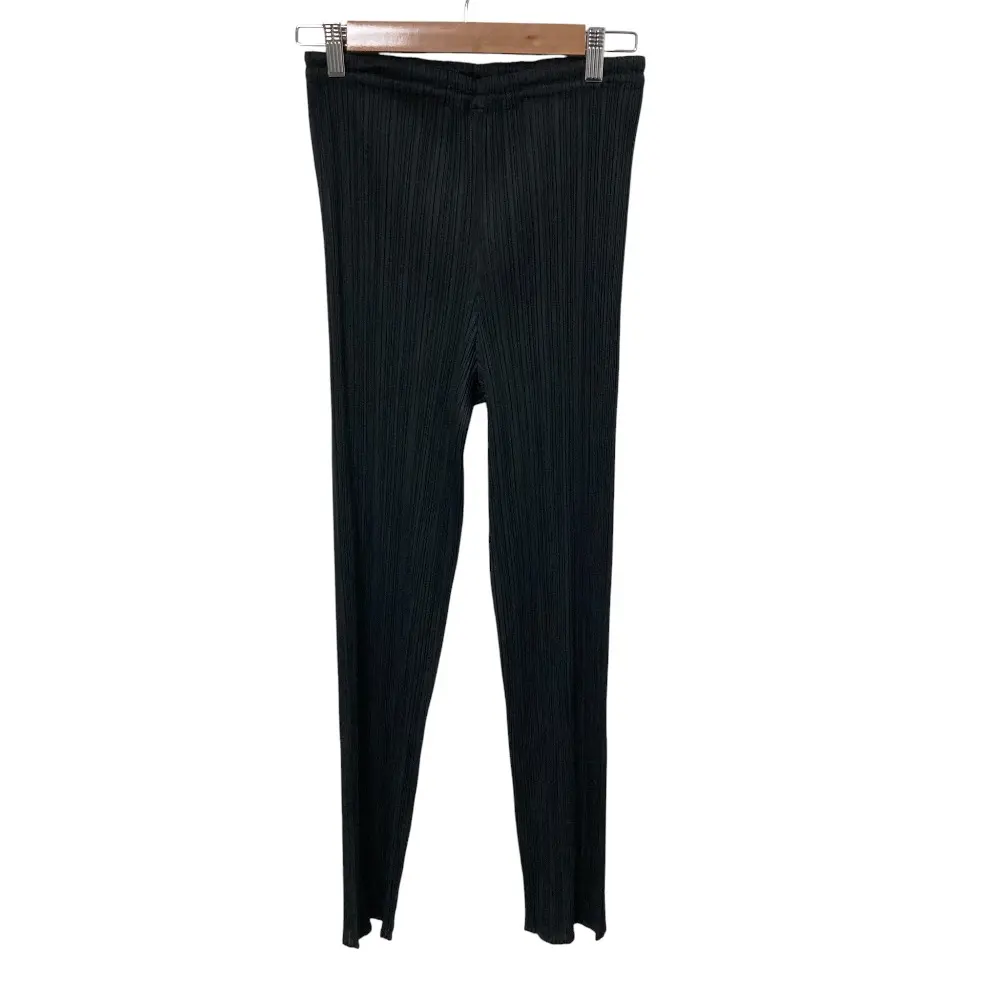 PLEATS PLEASE プリーツプリーズ イッセイミヤケ イージーパンツ 1サイズ ブラック