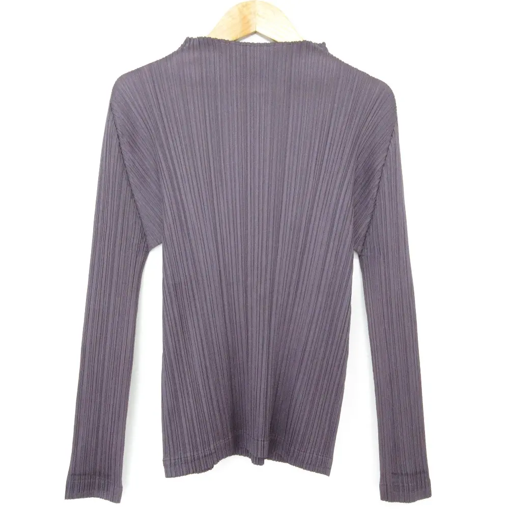 23AW PLEATS PLEASE ISSEY MIYAKE プリーツプリーズ イッセイミヤケ ハイネック カットソー PP33JK151 サイズ3 パープルの買取実績【2025年11月買取】