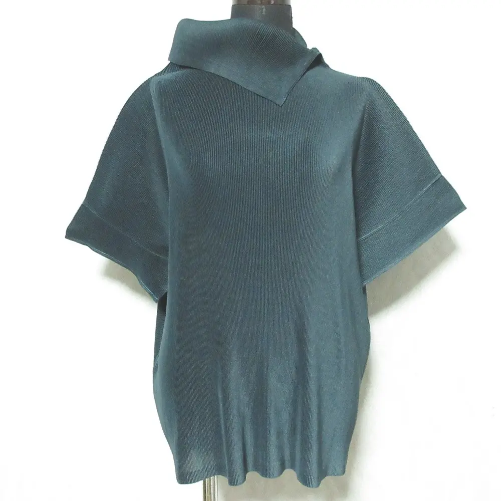 PLEATS PLEASE ISSEY MIYAKE プリーツプリーズ イッセイミヤケ タートルショートスリーブカットソー PP61FK293 3 ダークグリーンの買取実績【2026年1月買取】
