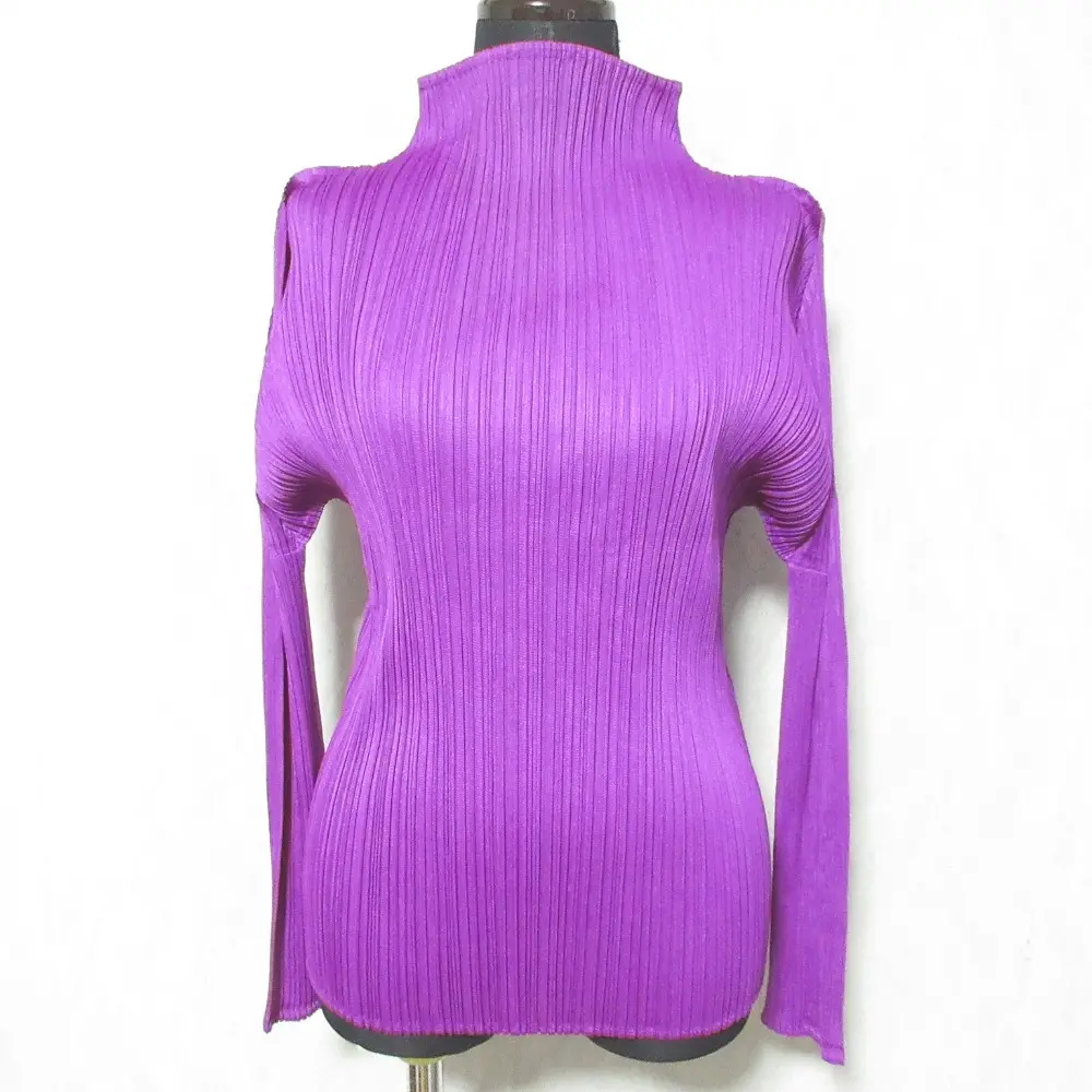 PLEATS PLEASE ISSEY MIYAKE プリーツプリーズ イッセイミヤケ タートルカットソー PP83-JK184 3 パープル