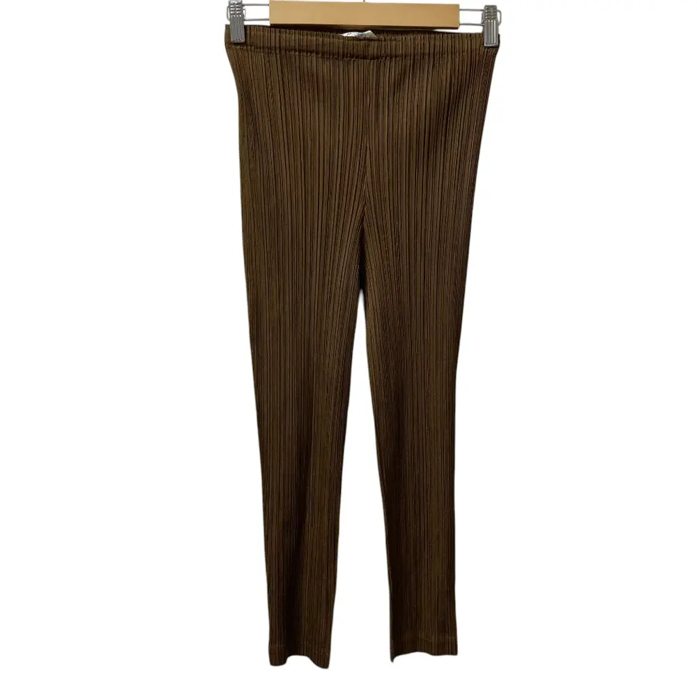 PLEATS PLEASE ISSEY MIYAKE プリーツプリーズ イッセイミヤケ イージーパンツ PP33-JF402 サイズ3 ブラウンの買取実績【2026年1月買取】