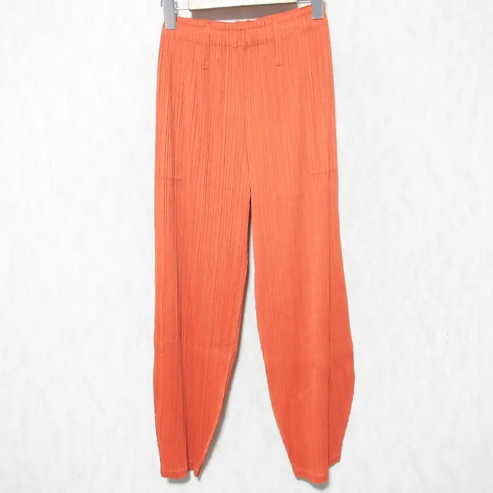 PLEATS PLEASE プリーツプリーズ イッセイミヤケ イージーパンツ PP61-JF184 サイズ2 オレンジの買取実績【2026年1月買取】