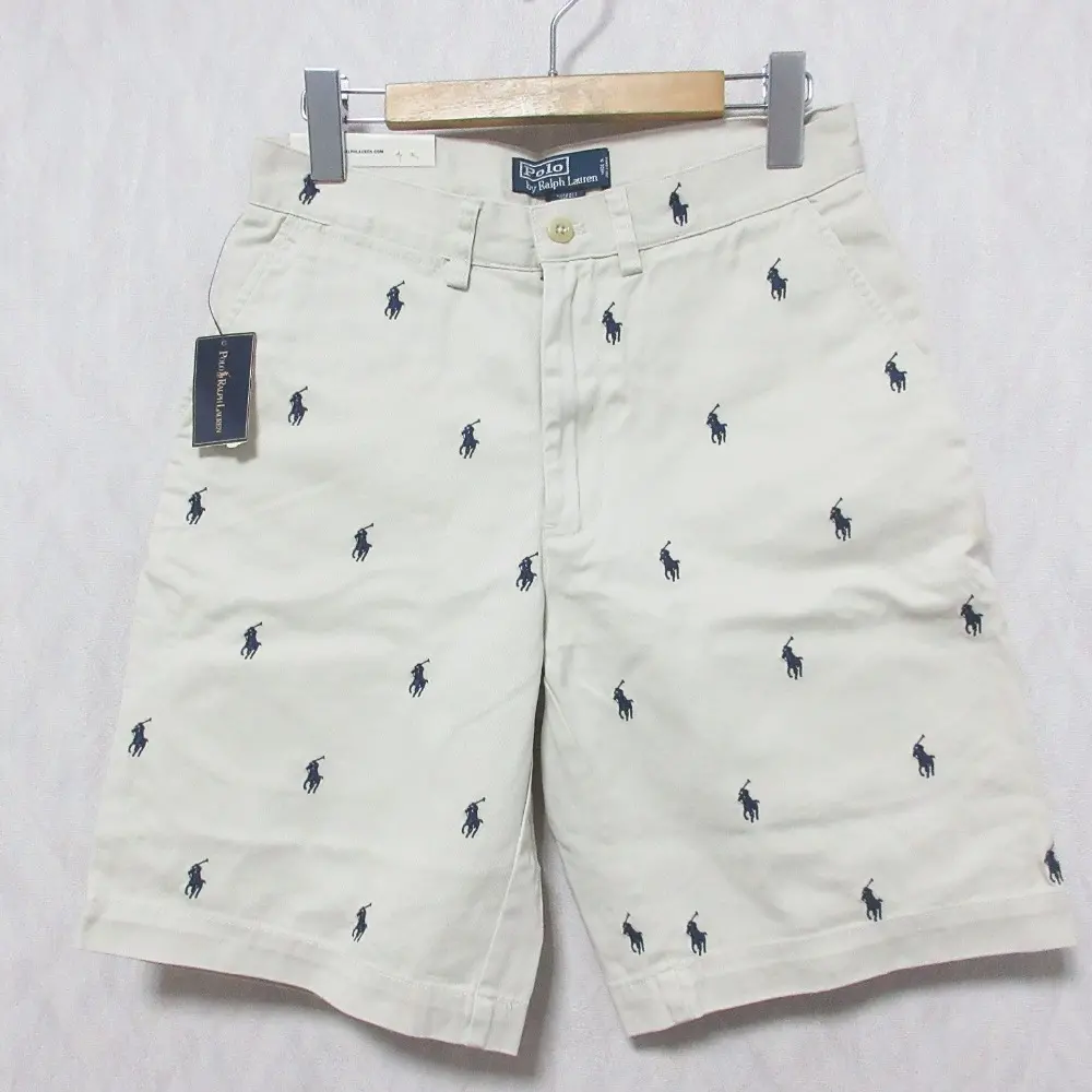 Polo by Ralph Lauren ポロラルフローレン PROSPECT SHORT ロゴ ポニー刺繍 チノショーツ ショートパンツ 28 ライトベージュ