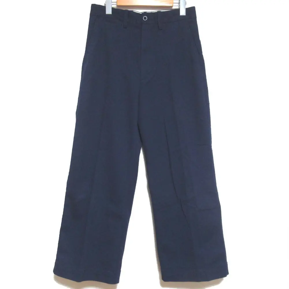 Polo by Ralph Lauren ポロバイラルフローレン ワイドレッグ ストレッチ チノパンツ 8サイズ ネイビー