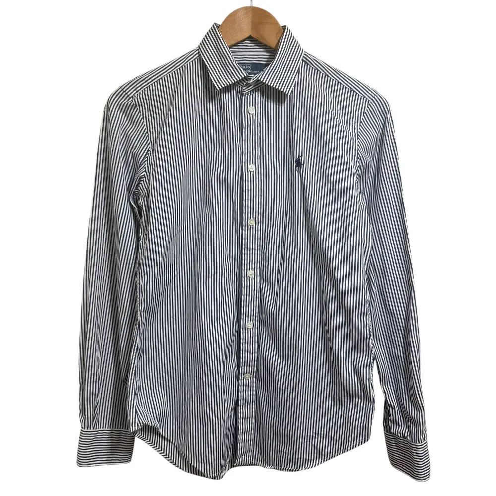 Polo by Ralph Lauren ポロバイラルフローレン ストライプ柄 シャツ サイズ4 ネイビー×ホワイト