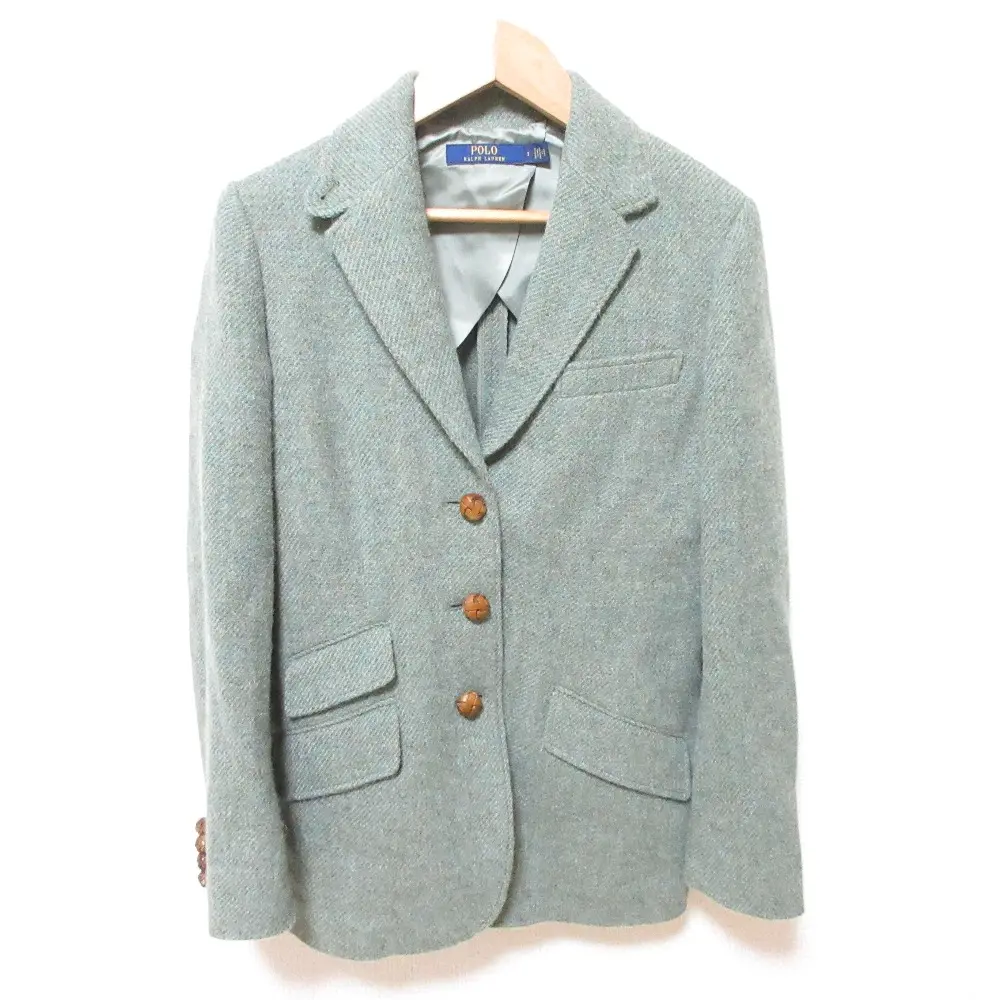 POLO RALPH LAUREN ポロラルフローレン 千鳥格子柄 アルパカブレンド