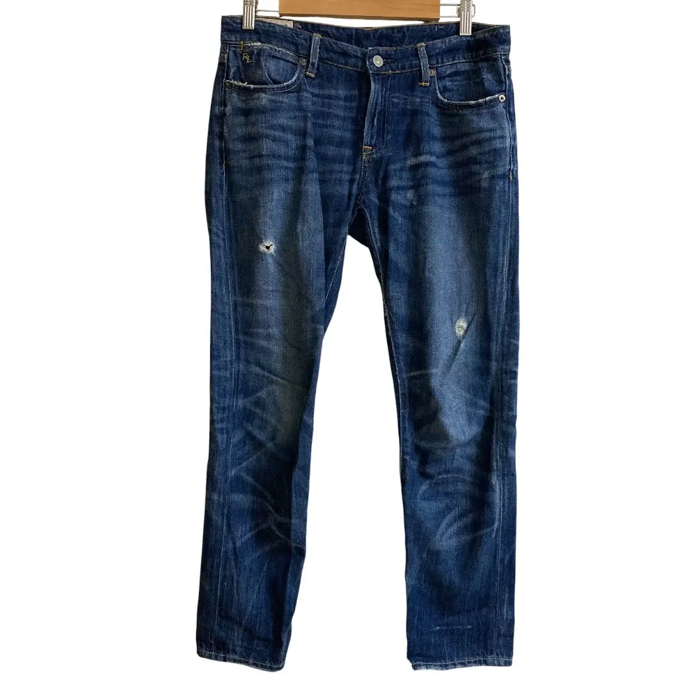 polo Ralph Lauren ポロラルフローレン ASTRO BOYFRIEND ヴィンテージ加工 デニムパンツ ジーンズ サイズ28 ブルー
