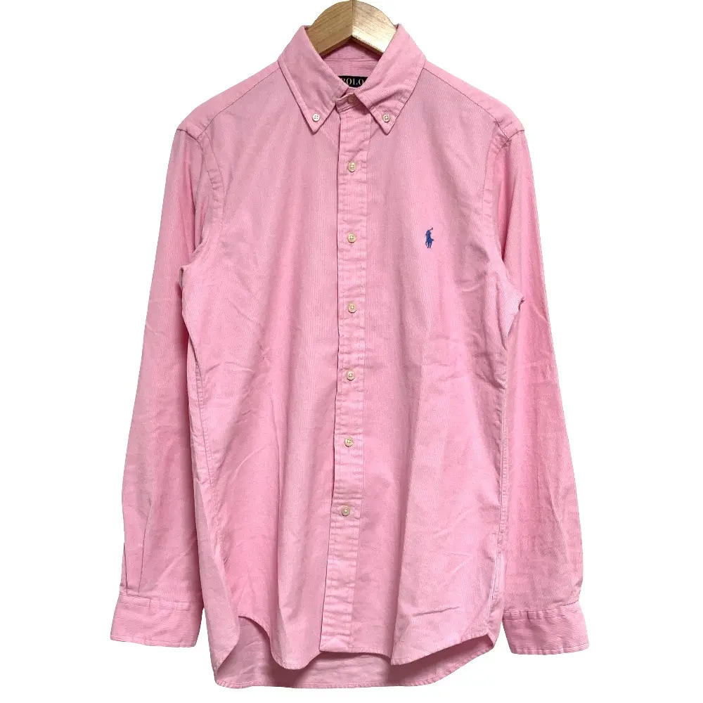 POLO RALPH LAUREN ポロラルフローレン コーデュロイ ロングスリーブ ボタンダウン BDシャツ XSサイズ ピンク