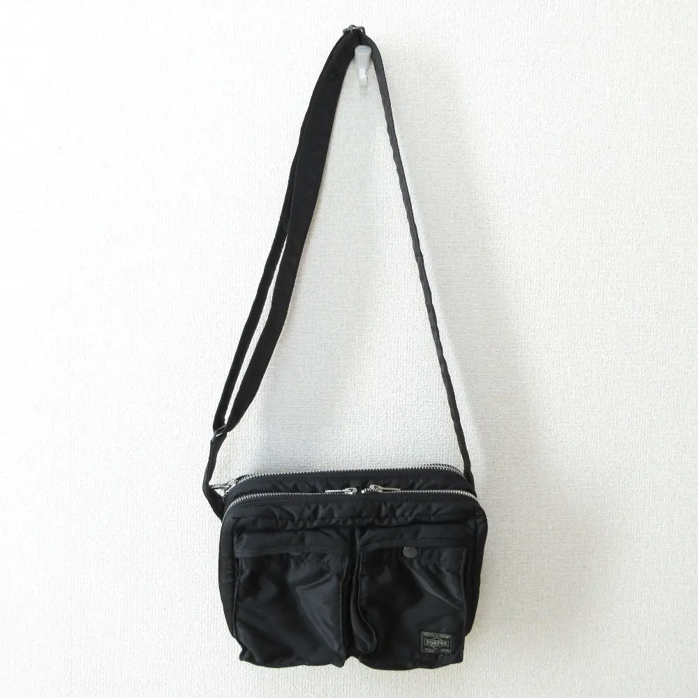 PORTER ポーター 吉田カバン TANKER タンカー ショルダーバッグ S ショルダーポーチ ポシェット ブラック