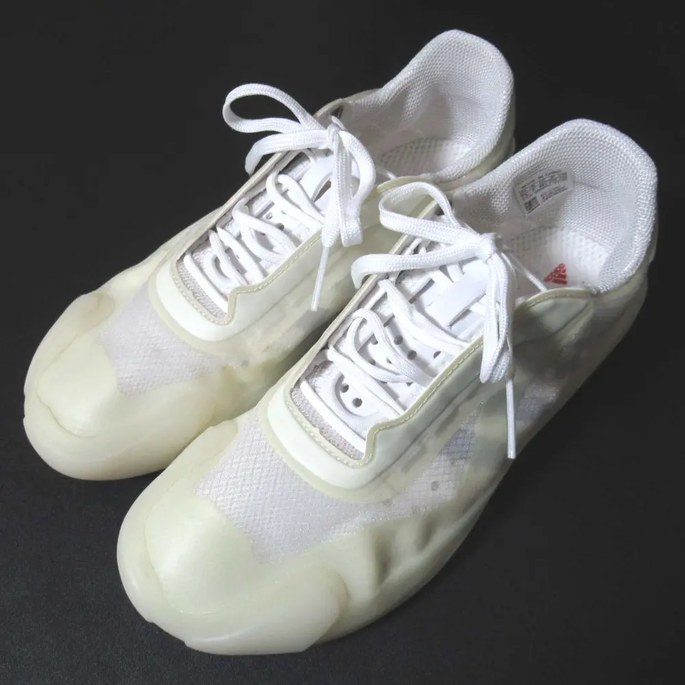 PRADA×ADIDAS A+P LUNA ROSSA プラダ×アディダス ローカット スニーカー FZ5447 25.5cm ホワイト×レッド
