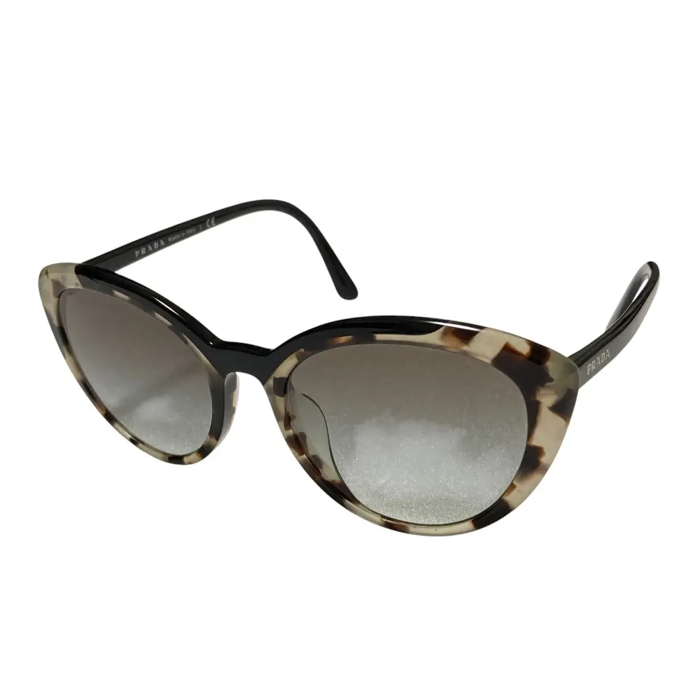 Prada プラダ べっ甲柄 サングラス SPR02V-F ブラック