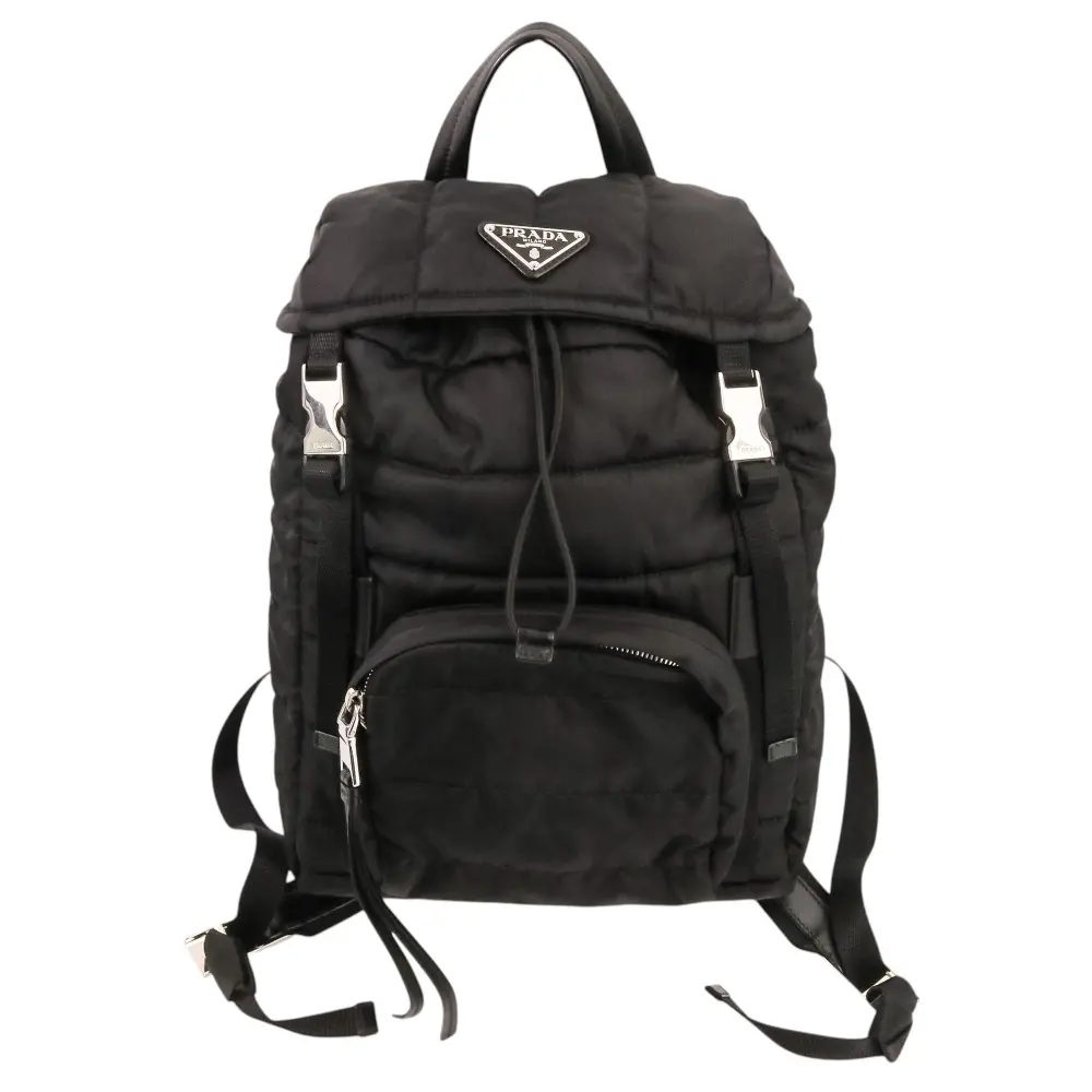 PRADA プラダ テスートボンバー ナイロンリュックサック バックパック 1BZ002 ブラック