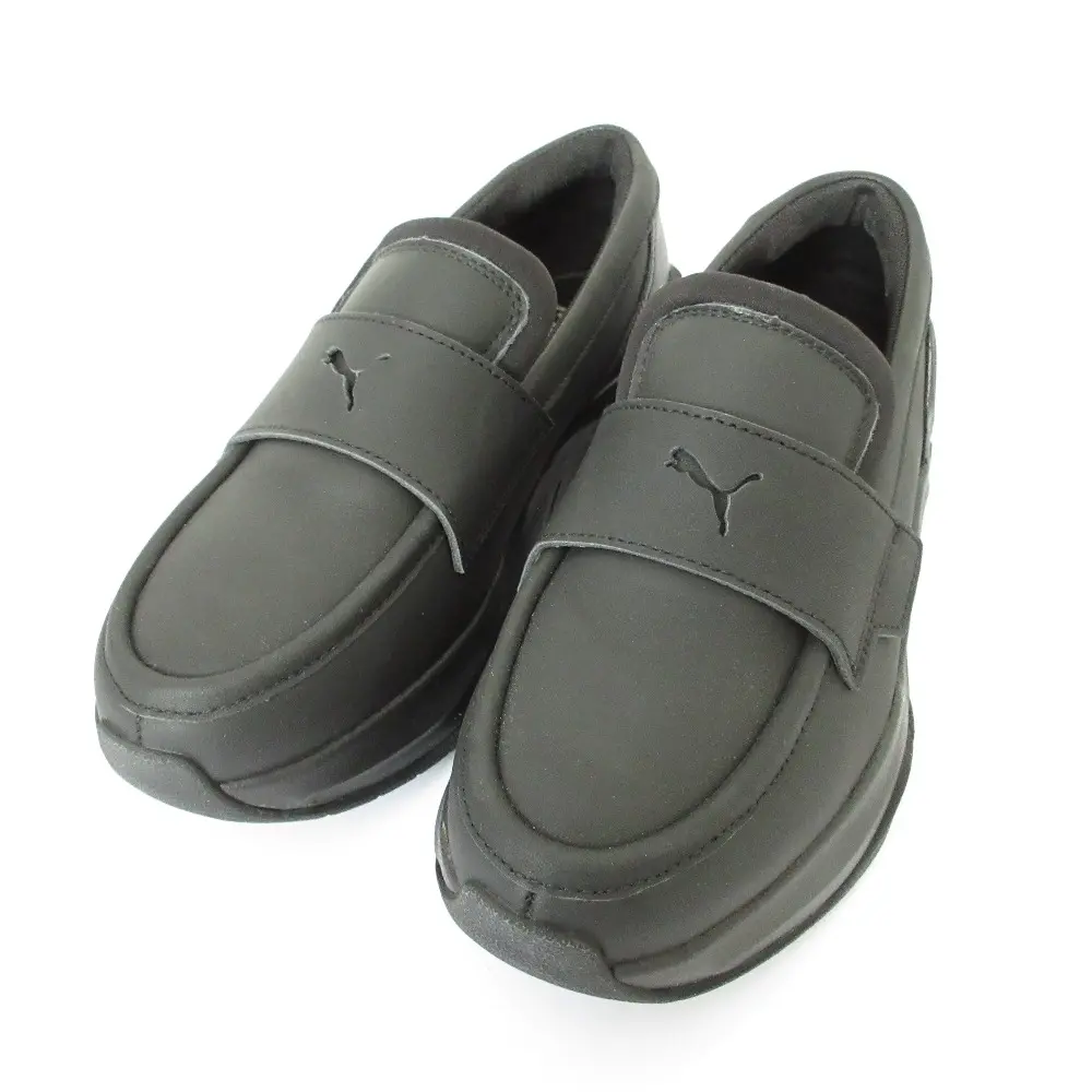 PUMA プーマ LOAFYR WNS 厚底 チャンキーソール スニーカー スリッポン ローファー ダッドシューズ 397730-01 24.0cm ブラック