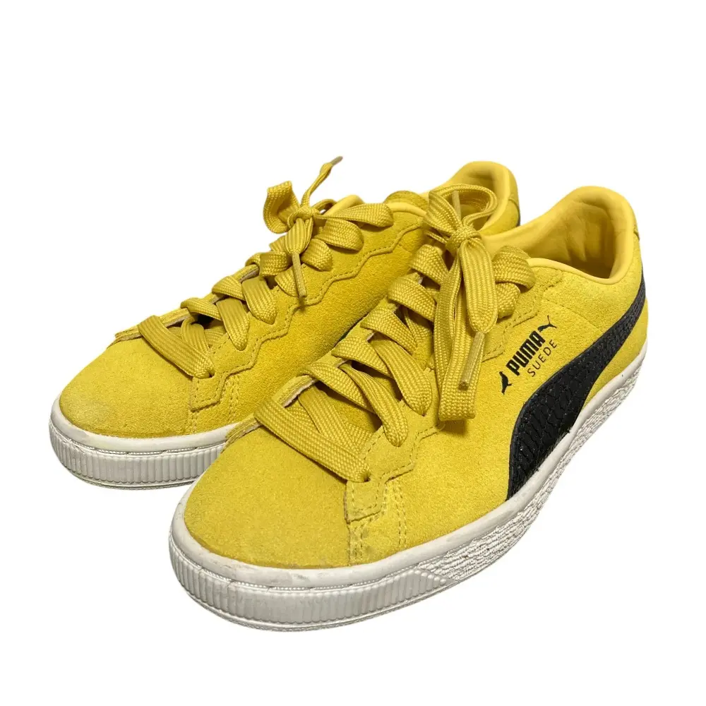 PUMA プーマ ステイプル コラボ SUEDE STAPLE スウェード ローカット スニーカー 391567-01 22cm イエロー の買取実績【2025年7月買取】
