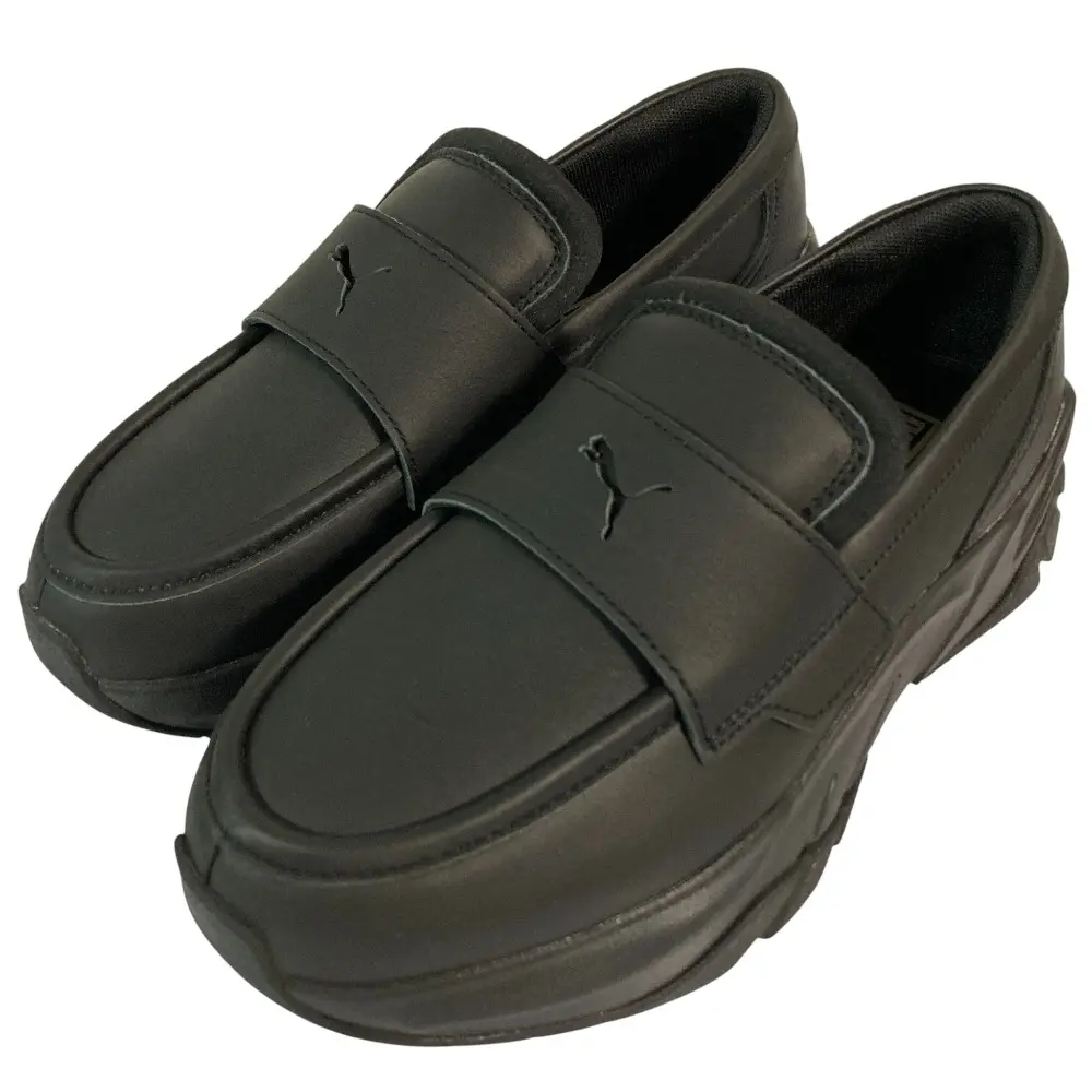 PUMA プーマ LOAFYR WNS 厚底 プラットフォーム ローファー スニーカー 397730-01 25cm ブラック