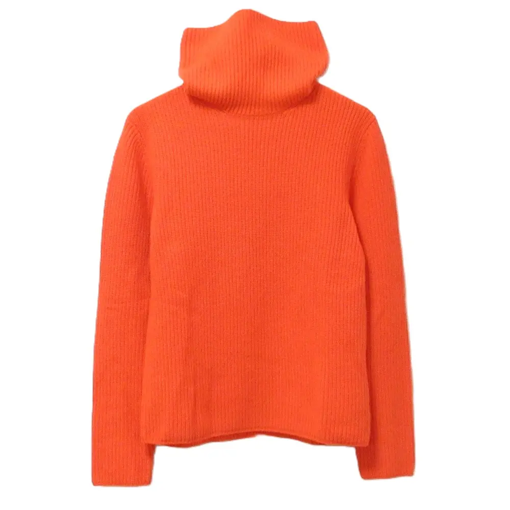 RALPH LAUREN PURPLE LABEL ラルフローレンパープルレーベル カシミヤ100％ 長袖 タートルネックリブニット セーター オレンジ