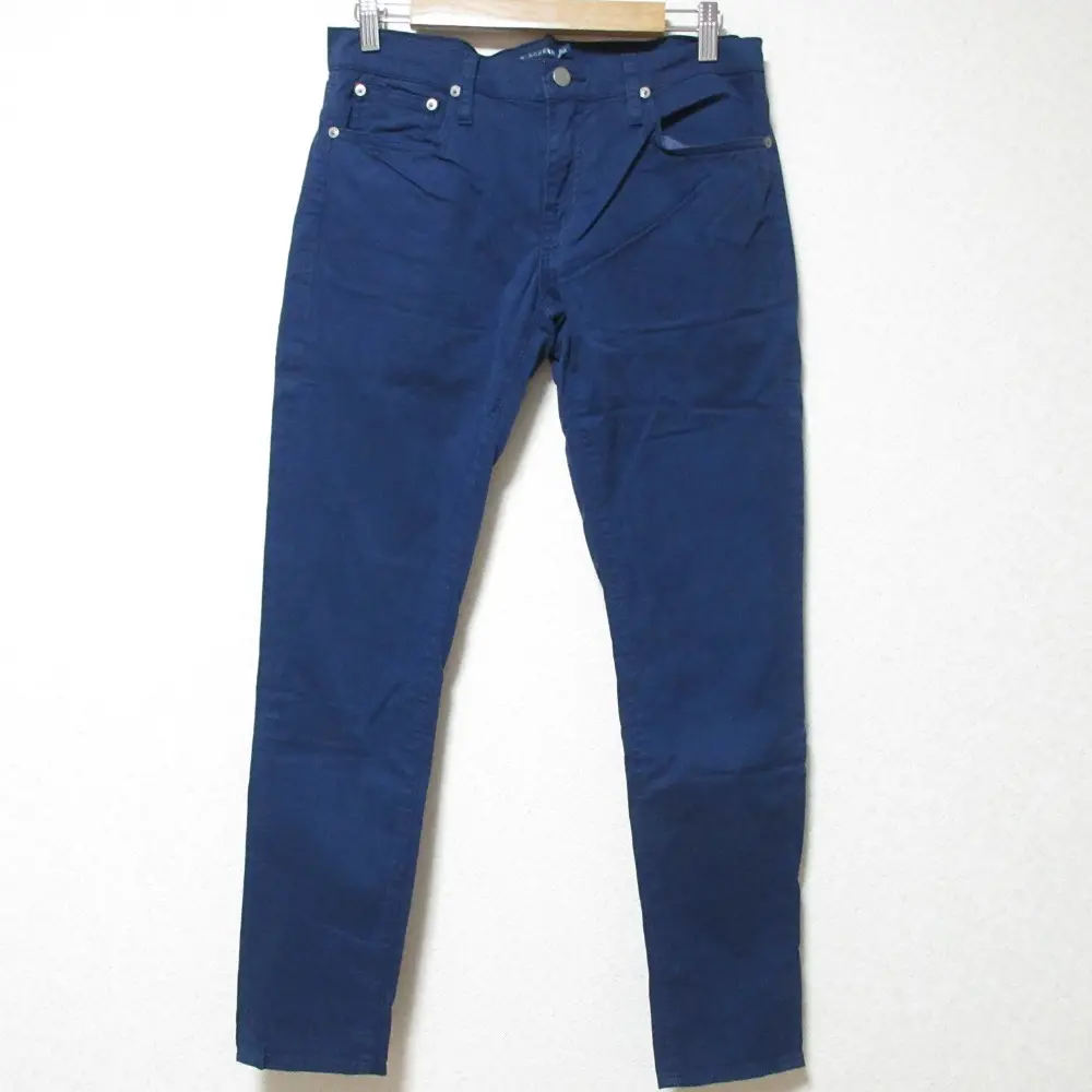 RALPH LAUREN ラルフローレン ストレッチ スリム テーパード チノパンツ W28 ネイビー